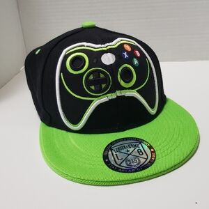 Green and Black Kids Controller Hat